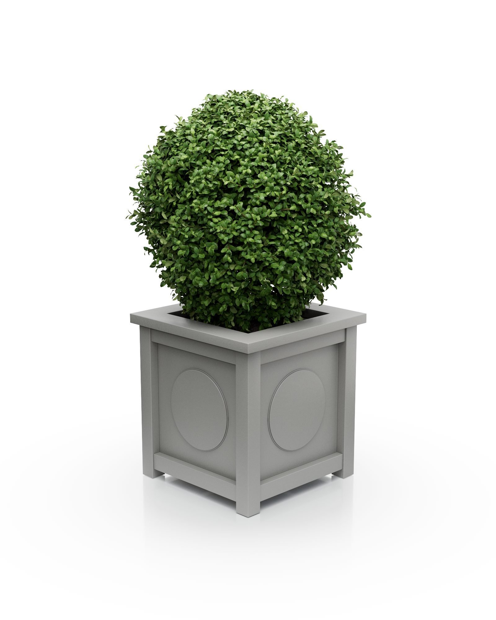 aluminium-pflanzkuebel-victoria-medaillon-s-77x77x75-staubgrau-dust-grey-ral7037-breiter-breiter-rand Hochwertiger Aluminium Pflanzkübel Victoria Medaillon S – 77×77×75 cm – mit breitem Rand